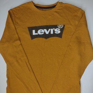 LEVIS Camisa De Manga Larga Moda Casual Primavera  Otoño Camiseta Para Hombre